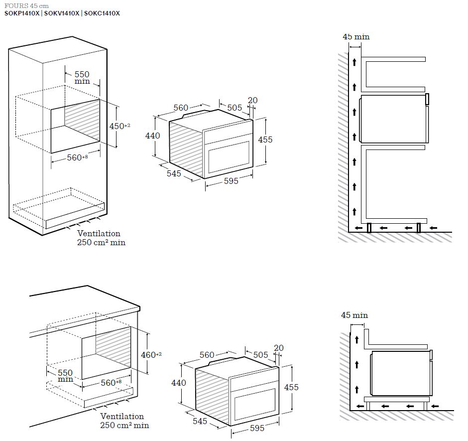 Micro Ondes Multifonction Encastrable SCHOLTES SOKC1410X achat chez