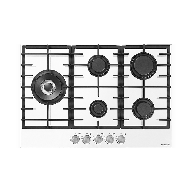 Table de cuisson gaz 2 feux AISI 316 BARAZZA